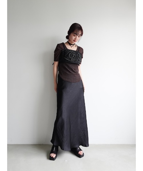 Gathering Tape Bustier/ギャザーテープビスチェ レディース sahara Gathering Tape Bustier/ギャザーテープビスチェ