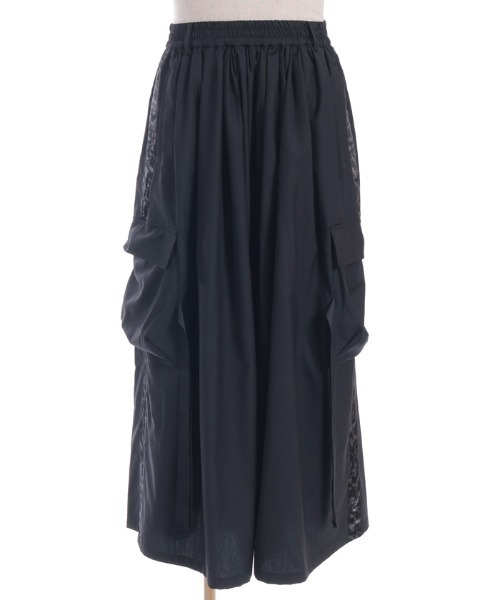 REZEN パンツ 霞柄サイドライン袴パンツ メンズ レディース