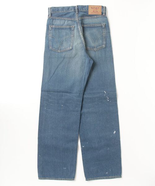 HYSTERIC GLAMOUR ジーンズ WAP加工 バギーストレートパンツ
