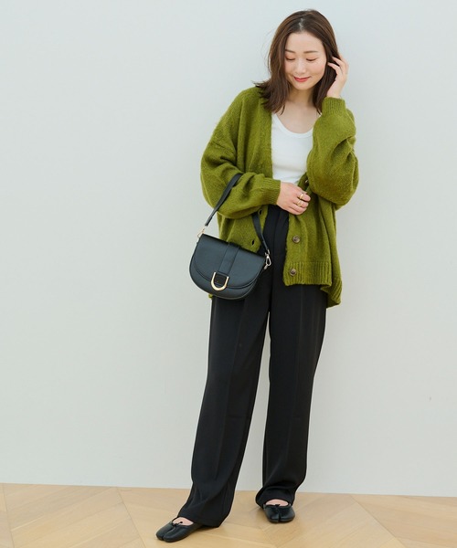 「Shelly island」 ニットカーディガン FREE グリーン レディース_画像7