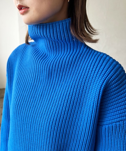 LIAN（リアン） タートルネックニット FREE アイボリー レディース