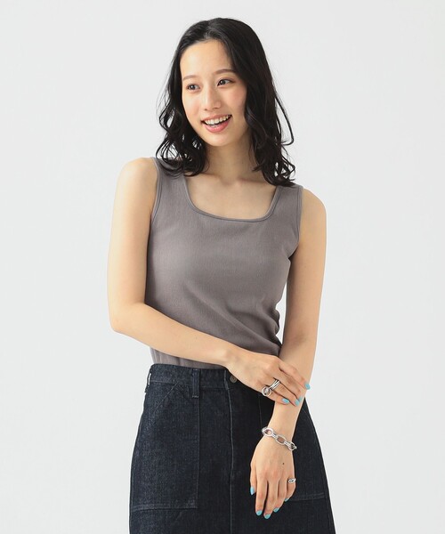 ３点　ymint sama タンクトップ B：MING by BEAMS タンクトップ ノースリーブ タンク ブラトップ
