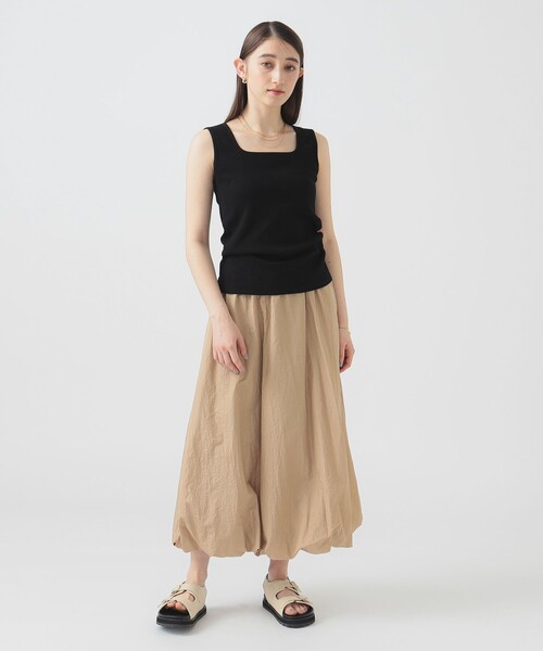 B：MING by BEAMS タンクトップ ノースリーブ タンク ブラトップ