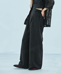 パンツ 麻タッチタックイージーパンツ / 452734 レディース｜ZOZOTOWN Yahoo!店