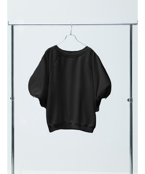 tシャツ ドロストスリーブカットソー レディース