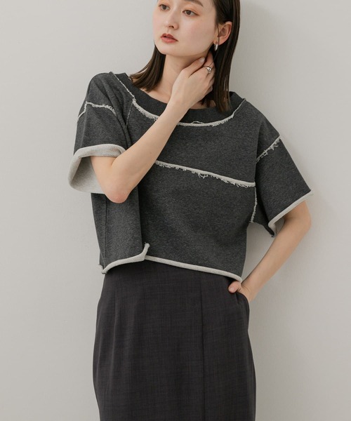 SENSE OF PLACE by URBAN RESEARCH tシャツ パッチワーク