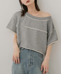 tシャツ パッチワーククロップドトップ レディース｜ZOZOTOWN Yahoo!店