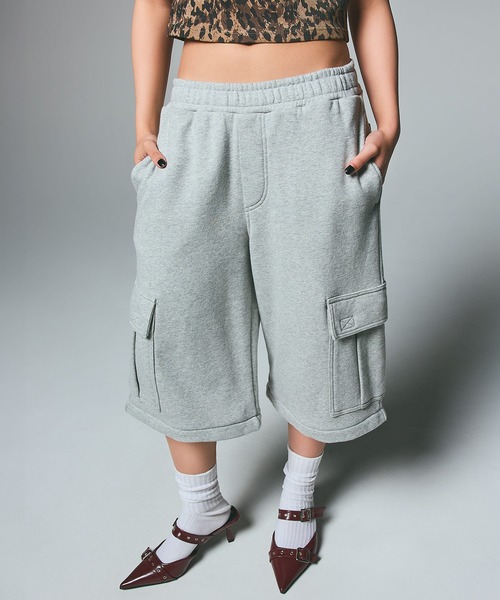 X-girl（エックスガール） スウェットパンツ ジャージ 2WAY WIDE LEG