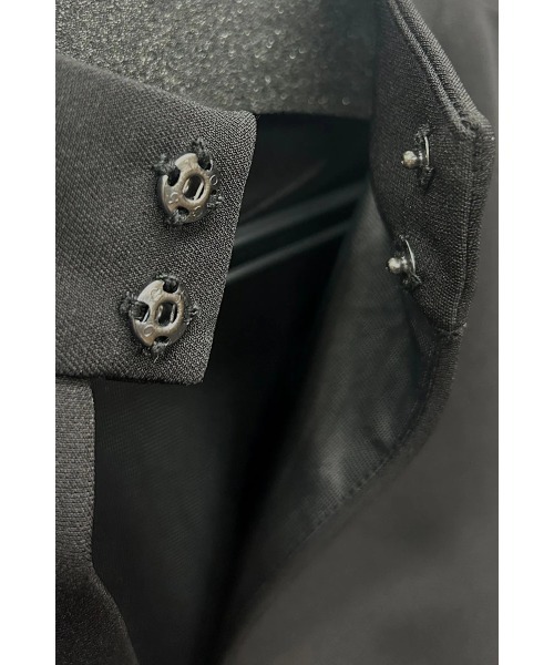 funda mine ワンピース アシンメトリーメッシュオフネックロング