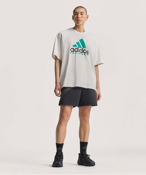 アディダスのスーツとアディダスのTシャツ アディダス キーシティTシャツ HZ4935 ブラック XLサイズ 新品