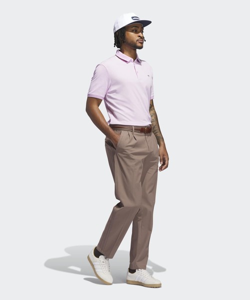 サイズ：79 ADIDAS GOLF アディダスゴルフ 2025年モデル オリジナルスゴルフ 撥水 ツイストウィーブ アンクルパンツ スリーストライプ ベージュ系 [240101500936] ゴルフウェア メンズ ストスト adidas パンツ オリジナルスゴルフ ツイストウィーブ 撥水