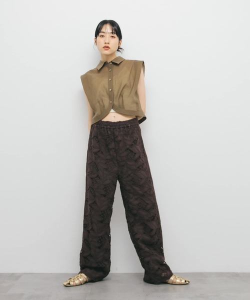 KBF ケミカルレースイージーパンツ 新品タグ付き KBF｜ケミカルレースイージーパンツ | Rakuten Fashion(楽天