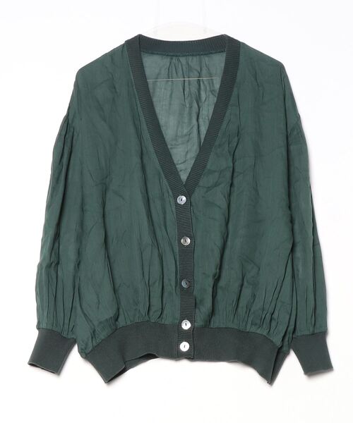「Gready Brilliant」 「tricot*tricot」カーディガン FREE グリーン レディース