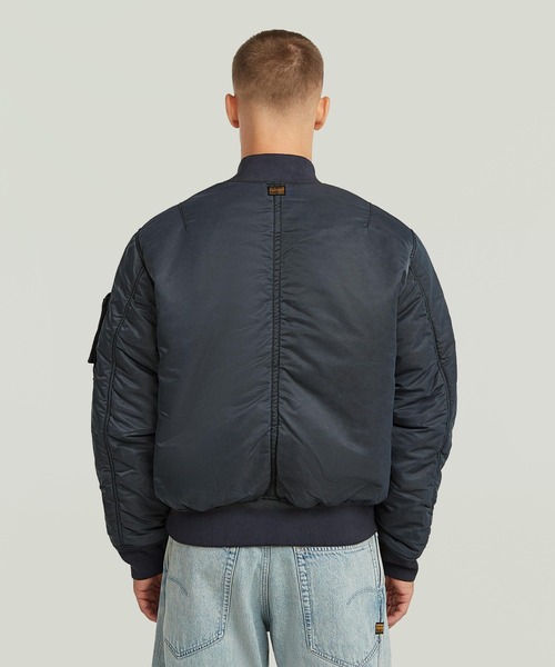 G-STAR RAW ma1 ma-1 Reversible Bomber Jacket/ミリタリーディテール