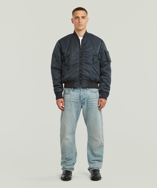 G-STAR RAW ma1 ma-1 Reversible Bomber Jacket/ミリタリーディテール