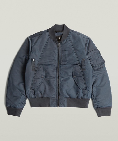 G-STAR RAW ma1 ma-1 Reversible Bomber Jacket/ミリタリーディテール