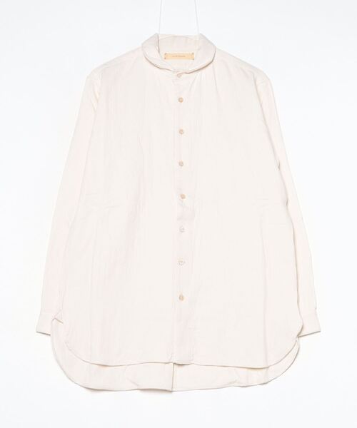 suzuki takayuki（スズキタカユキ） シャツ one-piece shawl-collar