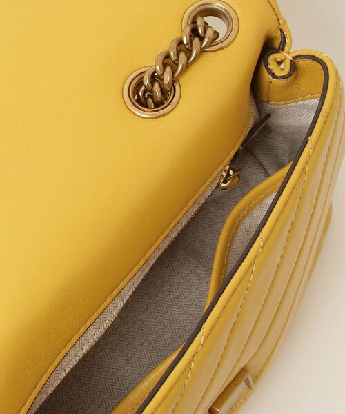 Tory Burch イエロー ショルダーバッグ TORY BURCH 「TORY BURCH」 ショルダーバッグ - イエロー