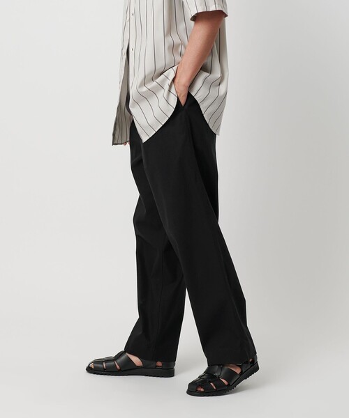 Hbeautyandyouth チノパン BEAUTY＆YOUTH UNITED ARROWS チノパン コットンギャバ タック