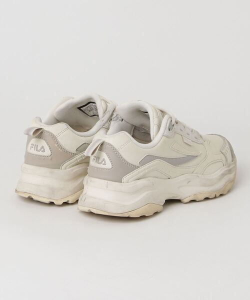 [FILA] low cut спортивные туфли 24.0cm бежевый мужской 