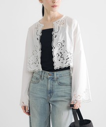 ブラウス シャツ カットワークレース刺繍ブラウス レディース｜ZOZOTOWN Yahoo!店