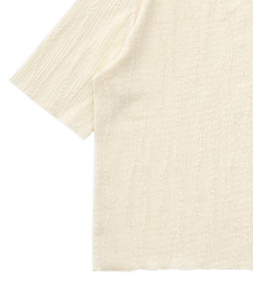 「select MOCA」 半袖カットソー MEDIUM ベージュ レディース