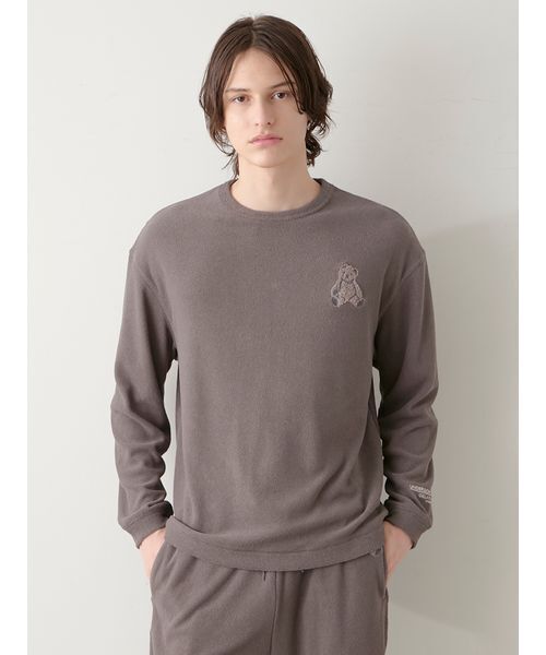 アンダーソンアンダーソン GELATO PIQUE HOMME×UNDERSON UNDERSON パイルプルオーバー 長袖 トップス ユニセックス 送料無料 gelato pique（ジェラートピケ） パジャマ 「UNDERSON UNDERSON