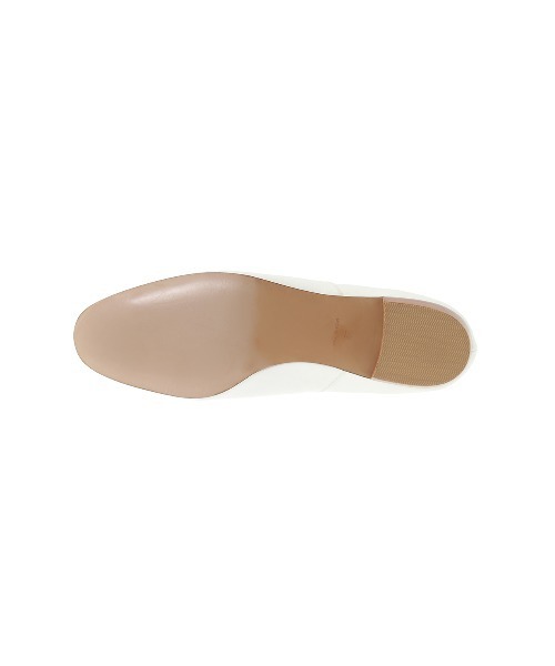 CLANE（クラネ） パンプス SIDE CUT STACKED HEEL FLAT SHOES