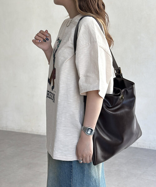 「CPCM」 半袖Tシャツ MEDIUM イエロー メンズ