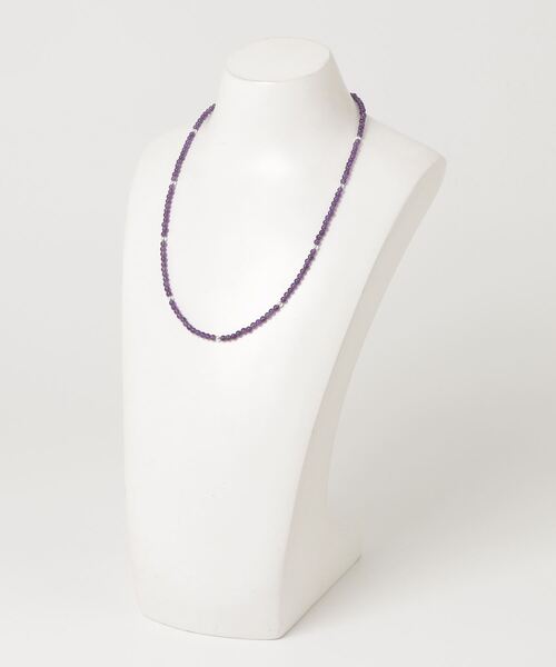 ネックレス 「LAST HEAVEN」3ミリ天然石ビーズネックレス メンズ