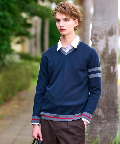 値下げ⭐️ドレステリア⭐️ウォッシャブルスウェット風ニット DRESSTERIOR（ドレステリア）の「◇【InRed4月号掲載】ウォッシャブル