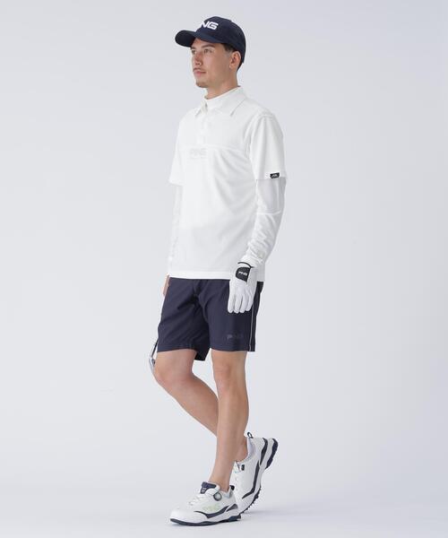 PING（ピン） uvカット ポロシャツ 「PING APPAREL」レイヤードツイン