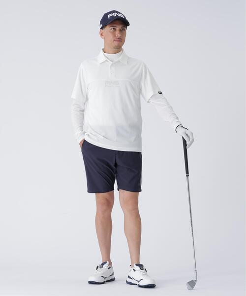 PING（ピン） uvカット ポロシャツ 「PING APPAREL」レイヤードツイン