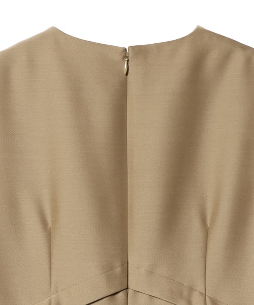 ESTNATION（エストネーション） 半袖ワンピース 36 ネイビー