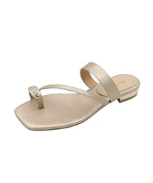 「MODE KAORI」 フラットサンダル L ブラック レディースの画像5