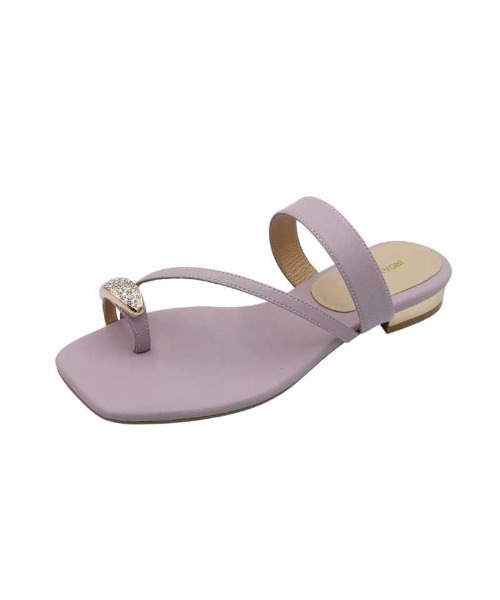 「MODE KAORI」 フラットサンダル L ブラック レディースの画像8