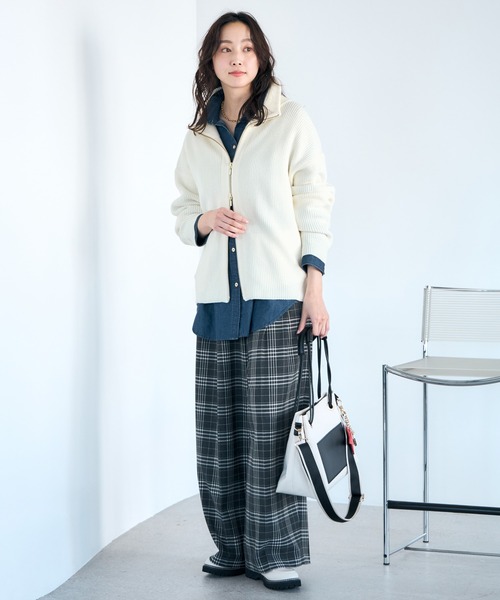 Elura（エルーラ） カーディガン 「WEB限定カラーあり」毛玉しらず