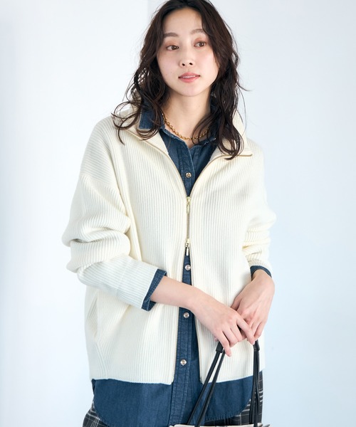 Elura（エルーラ） カーディガン 「WEB限定カラーあり」毛玉しらず