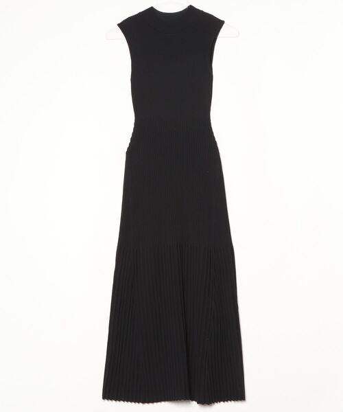 anuans（アニュアンス） ニットワンピース X-SMALL ブラック