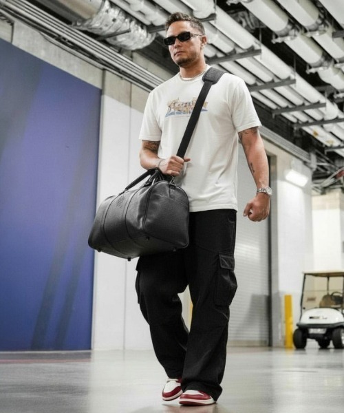 MLB ボストンバッグ シボ生地ボストンバッグ レディース メンズ