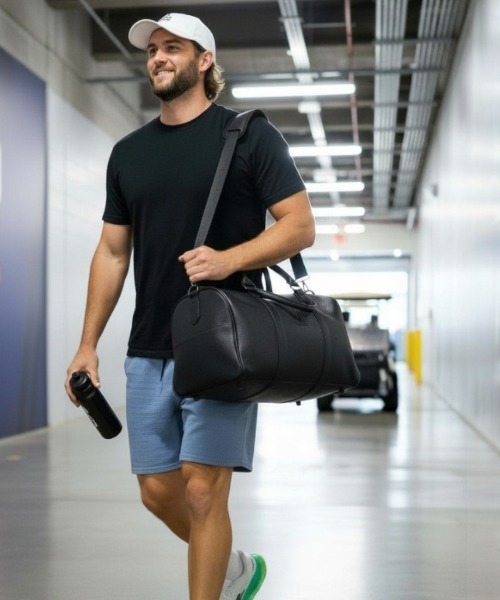 MLB ボストンバッグ シボ生地ボストンバッグ レディース メンズ