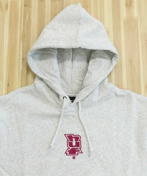 送料無料 HUF ハフ メガブラスト エンブレム プルオーバーフーディ スウェットパーカー MEGABLAST EMB P/O HOODIE PF00757 裏起毛 フーディー トップス 長袖 プルオーバーパーカー メンズ ストリート スケーター ブランド HUF（ハフ） パーカー メガブラスト エンブレム プルオーバーフーディ