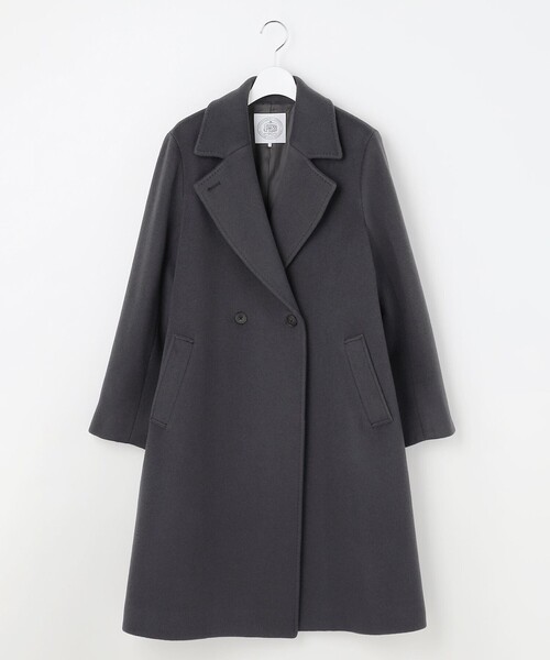 J.PRESS（J.プレス） コート アウター Pureラムウール ダブル ロング