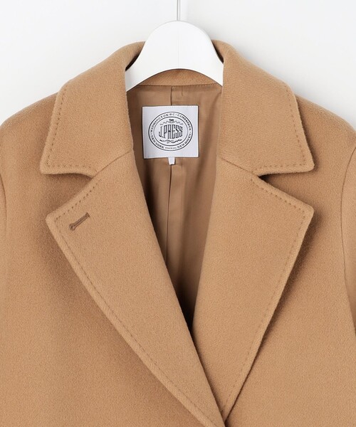 J.PRESS（J.プレス） コート アウター Pureラムウール ダブル ロング