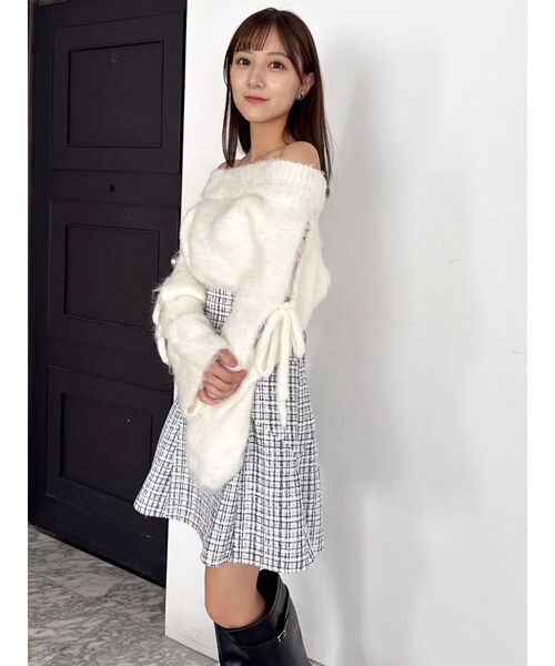 dazzlin（ダズリン） スカート スイッチングコルセットミニスカート