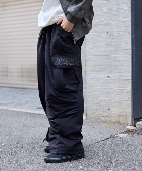 PUMA（プーマ） ワイドパンツ カーゴパンツ PUMA/プーマ× RIPNDIP