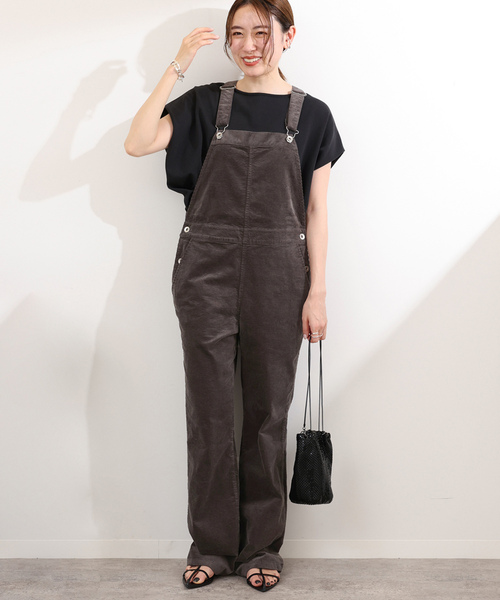 IENA（イエナ） オーバーオール 38 グレー レディース : ZOZOTOWN