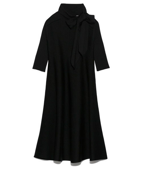 「FURFUR」 ニットワンピース ONE SIZE グレー レディース_画像4