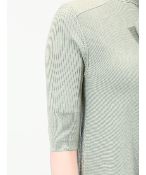 「FURFUR」 ニットワンピース ONE SIZE グレー レディース_画像9