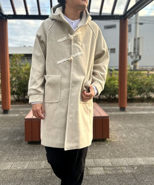 ARCADE（アーケード） ダッフルコート コート ビッグシルエット オフ